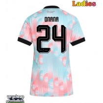 Belgium Amadou Onana #24 Replica Away Shirt Ladies World Cup 2026 Short Sleeve
